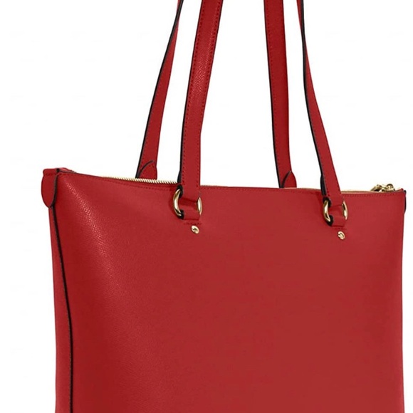 COACH Gallery Tote Shoulder Bag, Red Apple